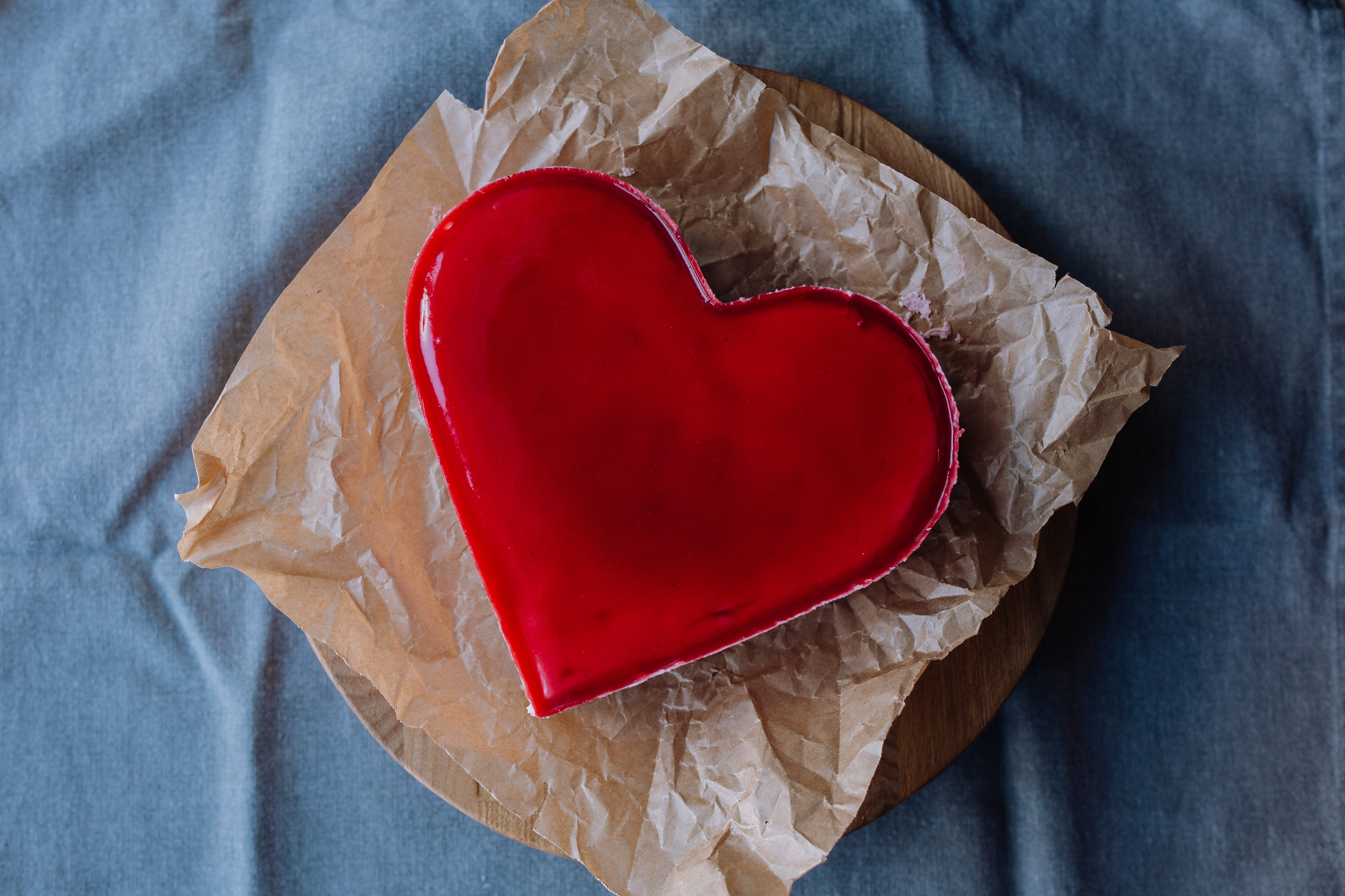 Малиновое сердце